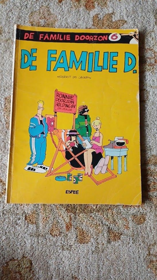 Gerrit de Jager, De familie D. / DOORZON 6 / 1984, Boeken, Gelezen, Gerrit de Jager, Eén stripboek, Ophalen of Verzenden