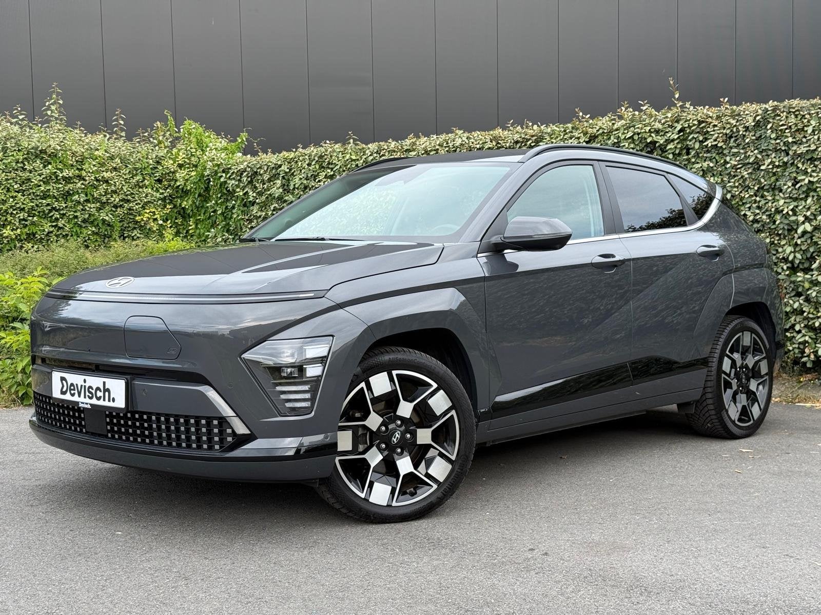 Hyundai KONA EV SHINE 65 KWH 214 (bj 2024, automaat), Auto's, Gebruikt, Euro 6, 4 cilinders, Leder