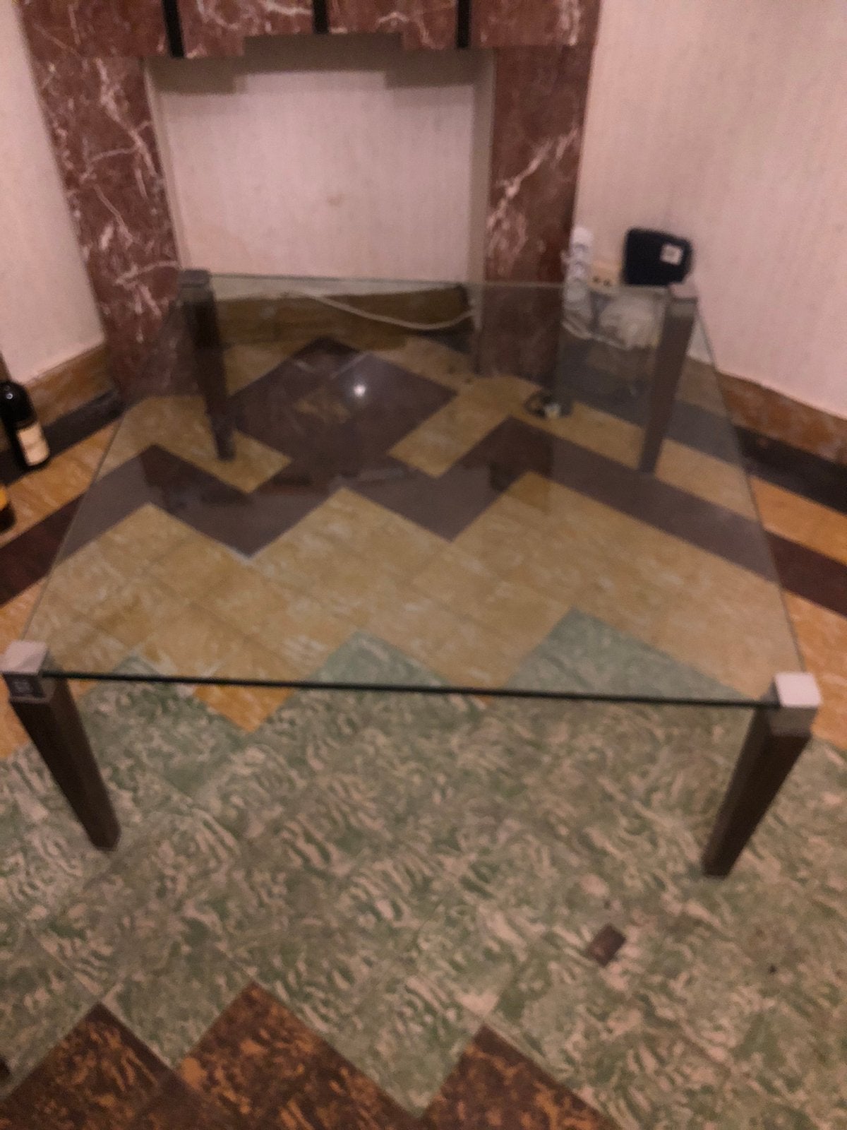 Table basse Peter Ghyczy, Maison & Meubles, Tables | Tables de salon, Comme neuf, Rond, Verre, Enlèvement