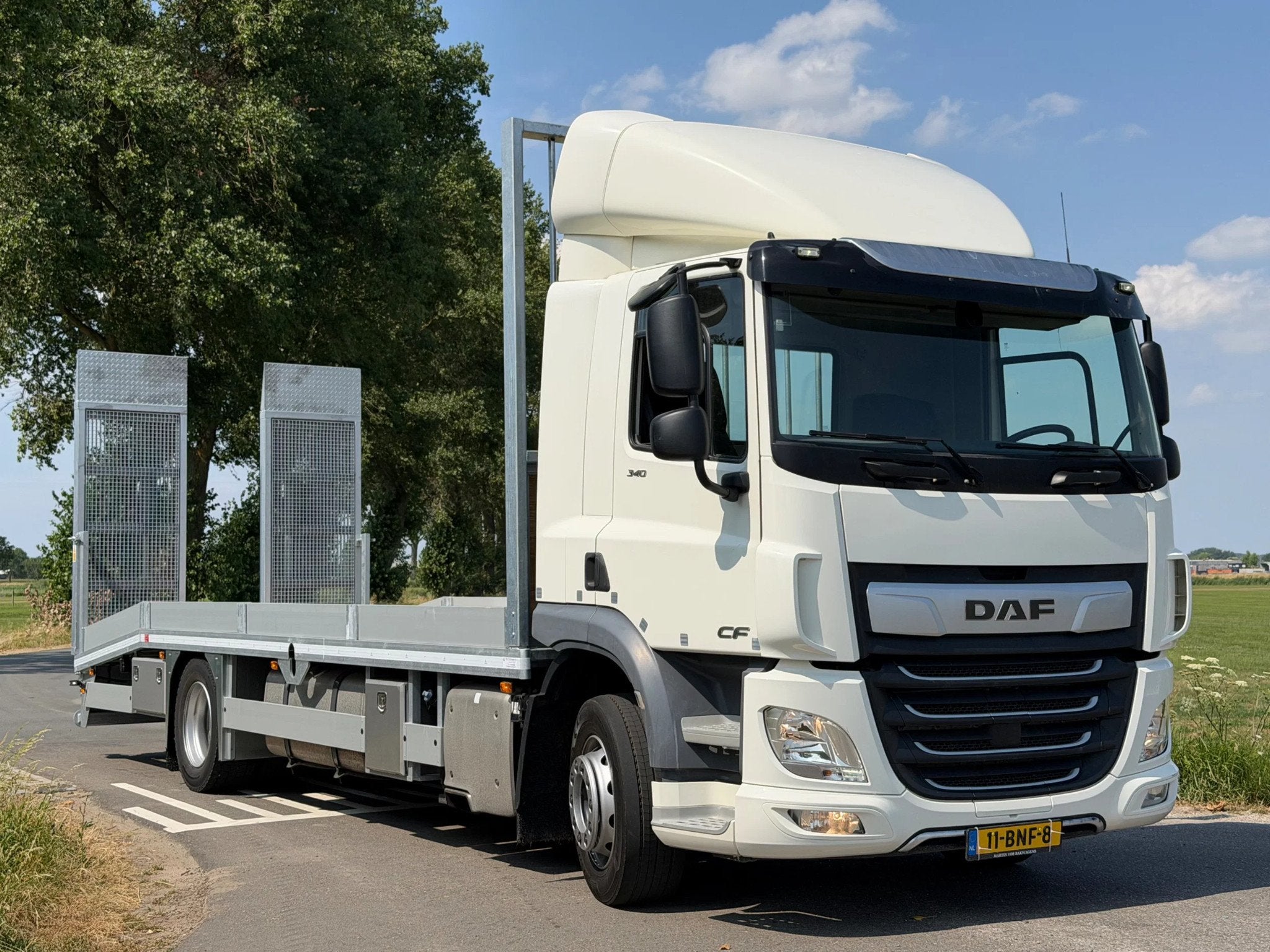 DAF CF 340 CF340.19 EURO6 OPRIJWAGEN. (bj 2019), Auto's, Automaat, Gebruikt, Euro 6, 2 zetels