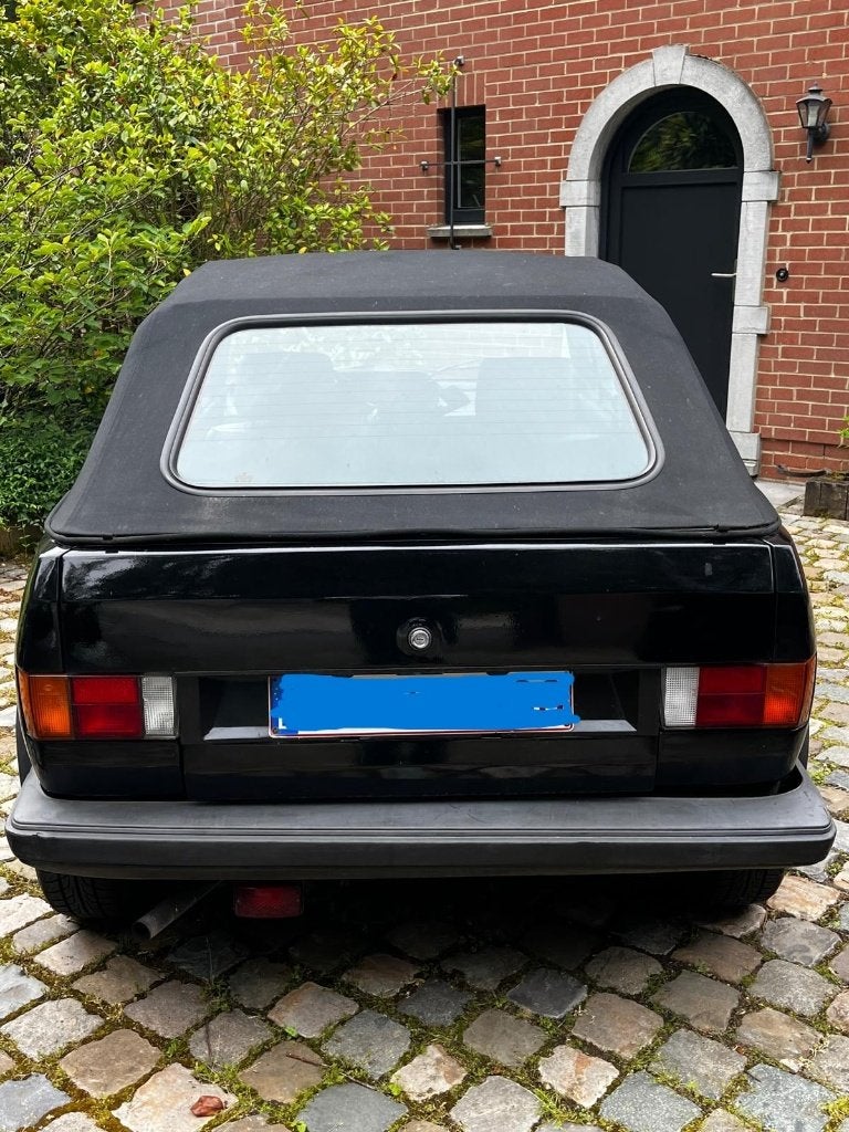 Golf cabrio 1-1984, Cuir, Achat, Intérieur cuir, 65 kW