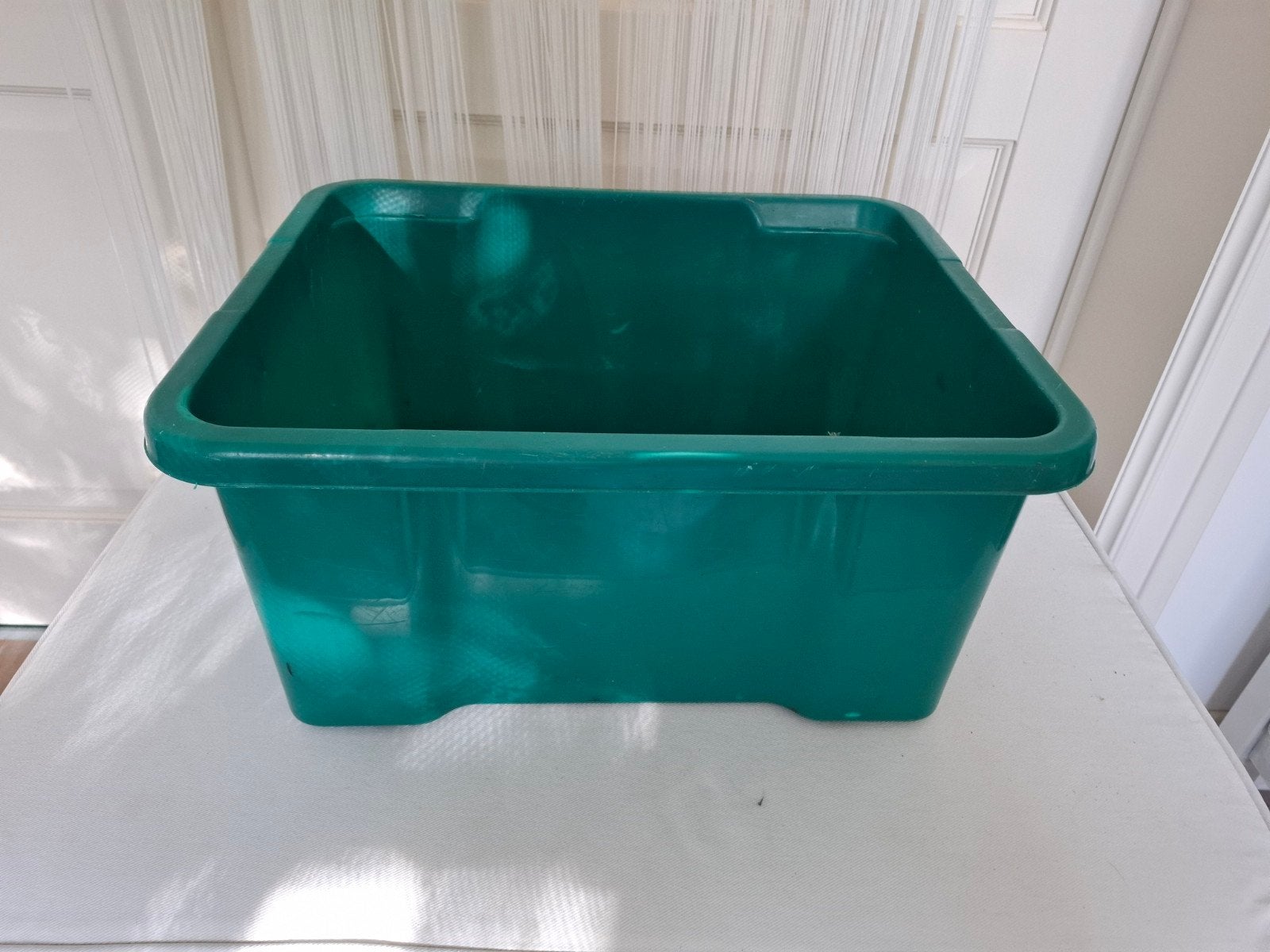groene plastic opbergbak, Doe-het-zelf en Bouw, Ophalen
