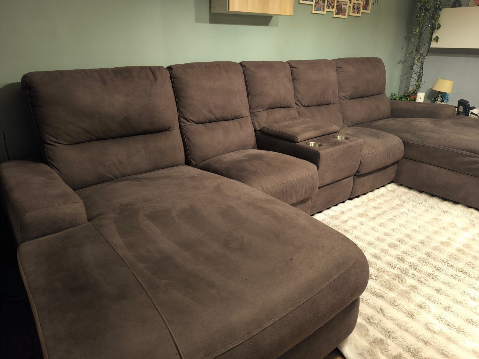 Hoeksofa, Ophalen