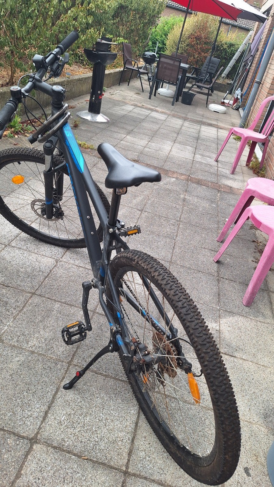 velo rockrider 27, 5 pouces, Fietsen en Brommers, Ophalen, Gebruikt, 24 inch of meer, Rockrider