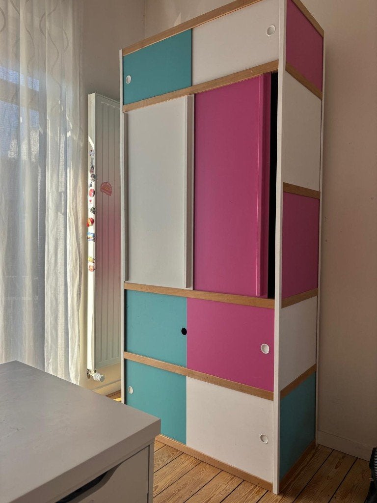 Armoire  Design Kew lox, Ophalen, Gebruikt, 100 tot 150 cm, 200 cm of meer