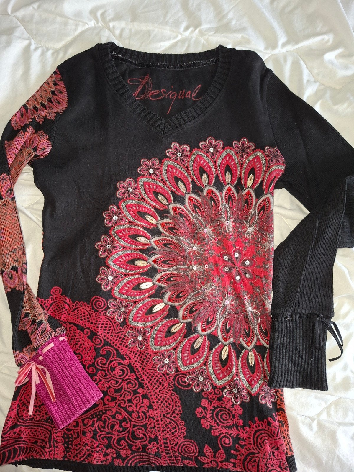 Superbes pulls en laine de la marque Desigual. Taille S., Enlèvement, Taille 36 (S)