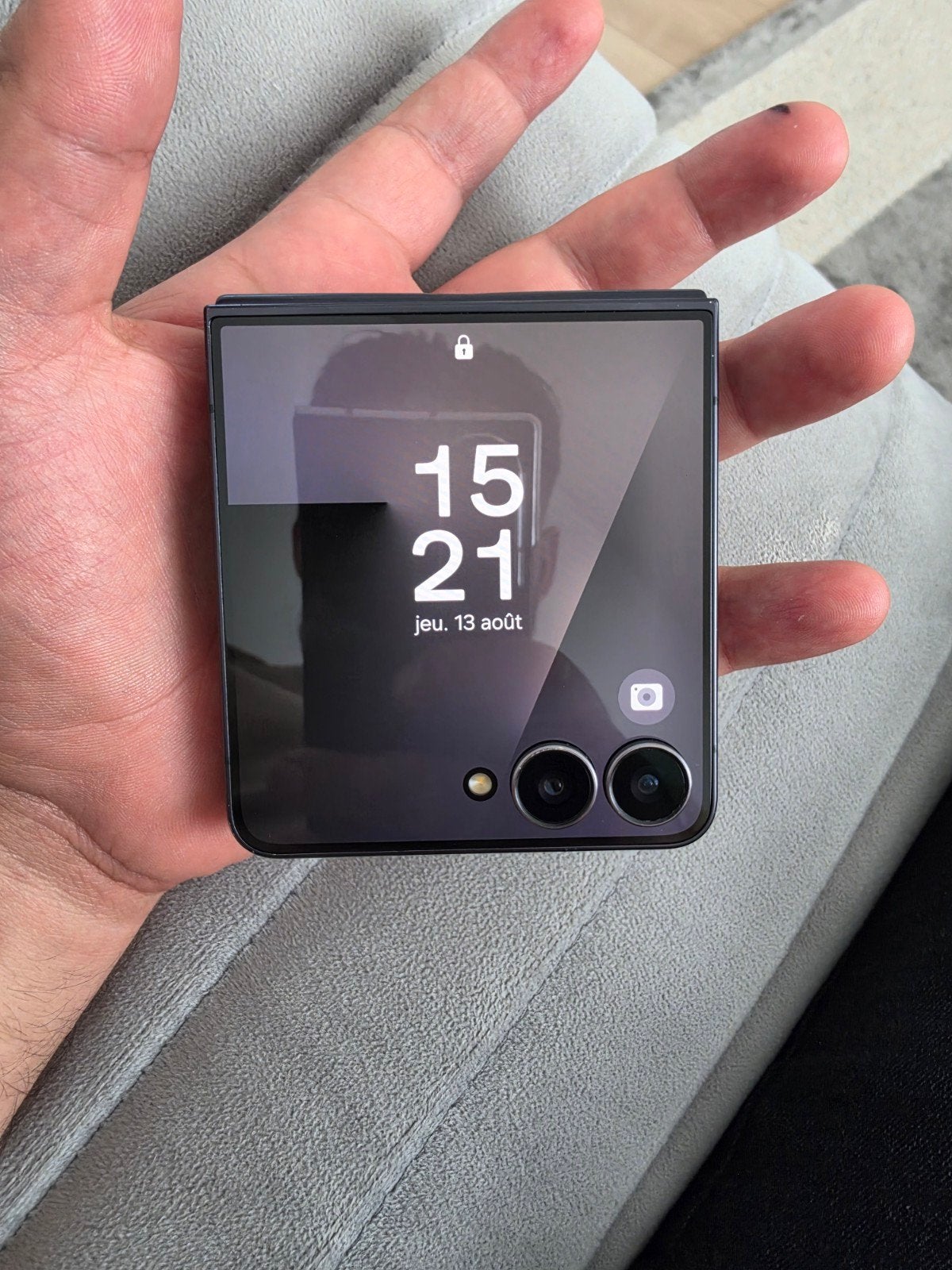 galaxy flip 7  256gb noir, Enlèvement