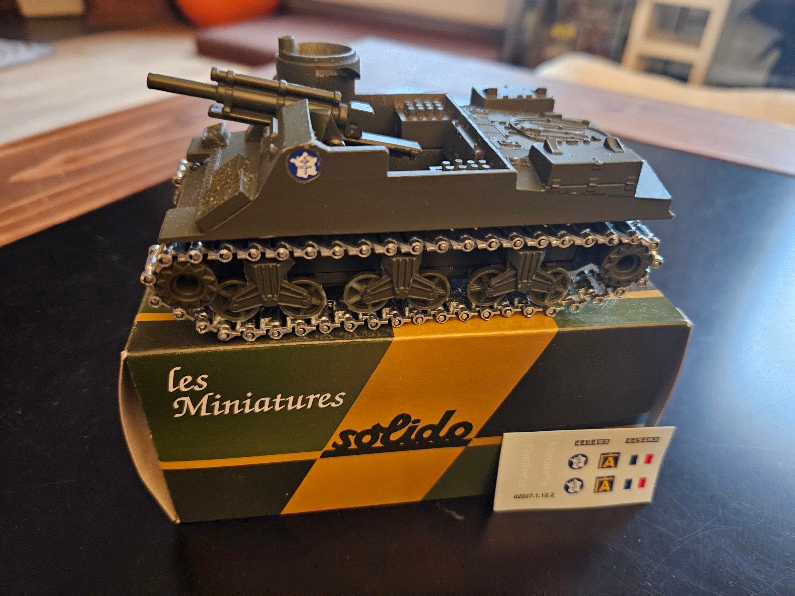Solido M7 priest in metaal. 1/50, Ophalen, Zo goed als nieuw, 1:32 tot 1:50, Tank