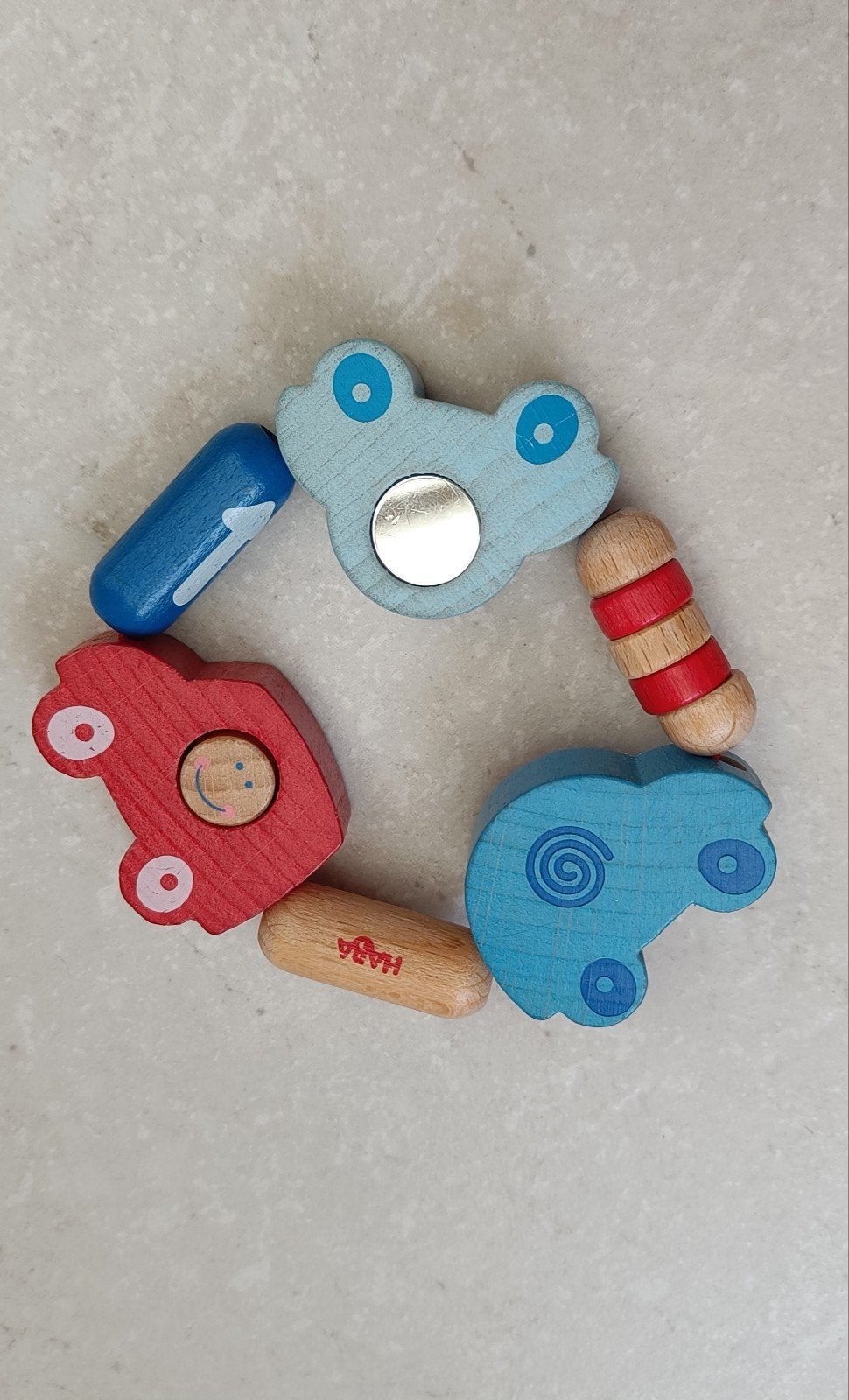 haba houten rammelaar, Ophalen of Verzenden