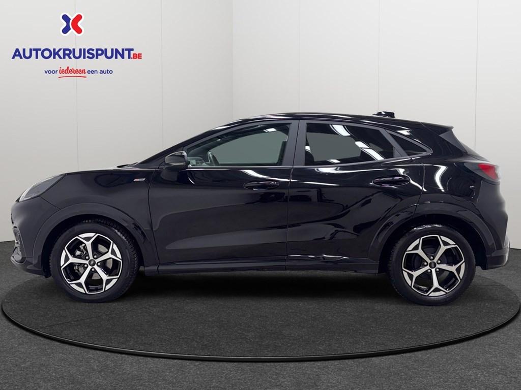 Ford Puma 1.0 St Line Automaat GPS Camera Dig.Airco Alu Led, Automaat, Puma, Euro 6, Zwart