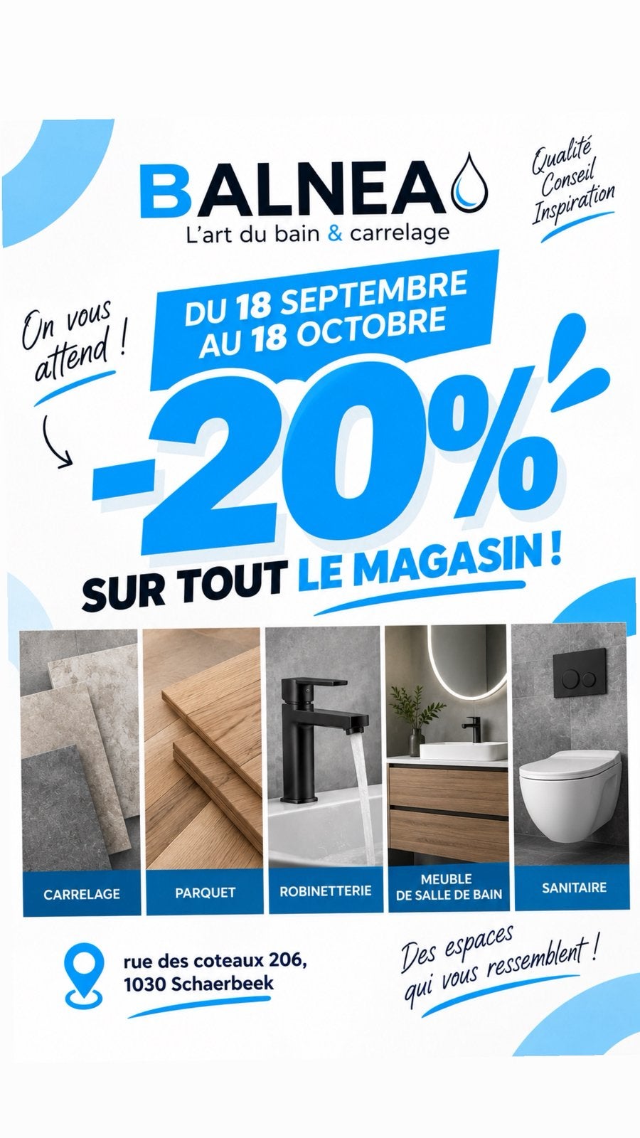PROMO! VENEZ EN MAGASIN, Enlèvement, Neuf, Autres types