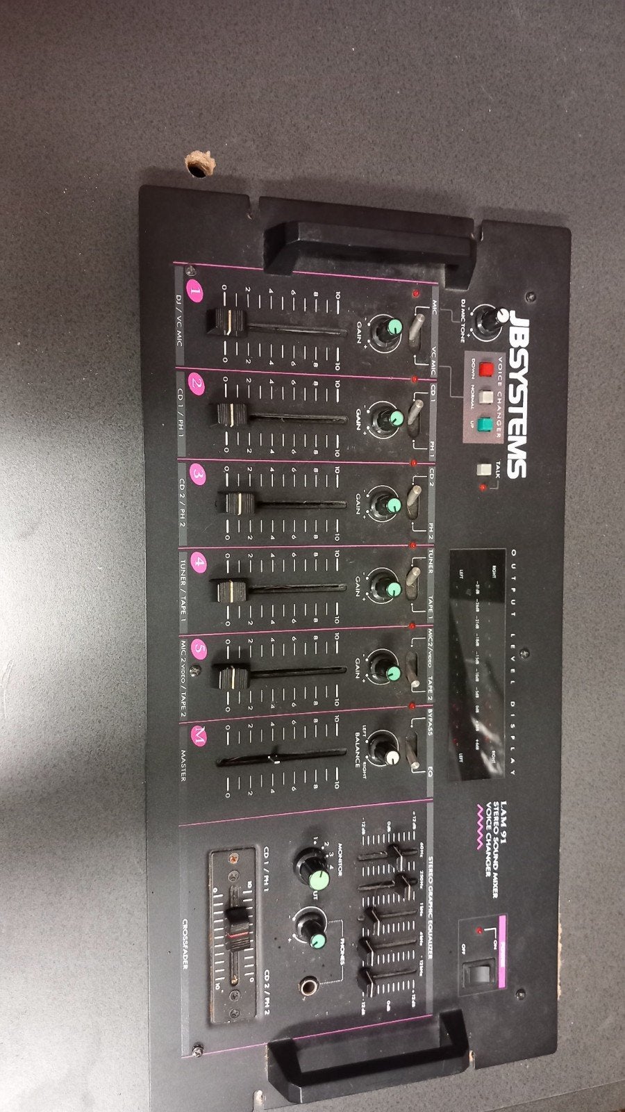 JB SYSTEMS LAM 91, Enlèvement