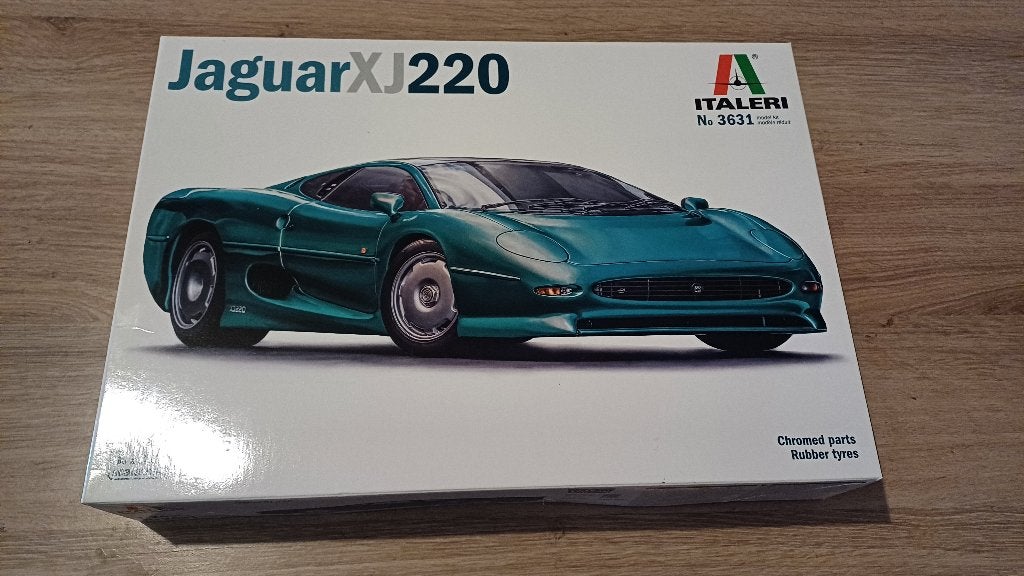 [1/24] Italeri 3631 - Jaguar XJ220 (2021), Hobby en Vrije tijd, Groter dan 1:32, Nieuw, Ophalen of Verzenden, Italeri