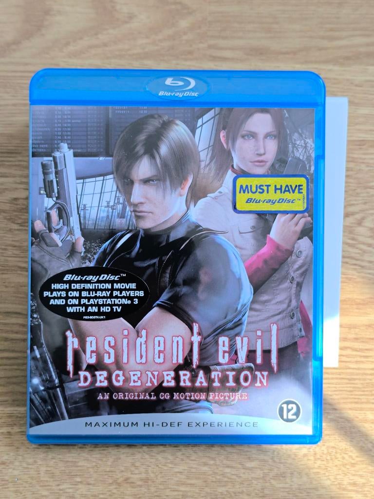 Resident evil degeneration blu ray - Capcom - Sony ., Ophalen of Verzenden