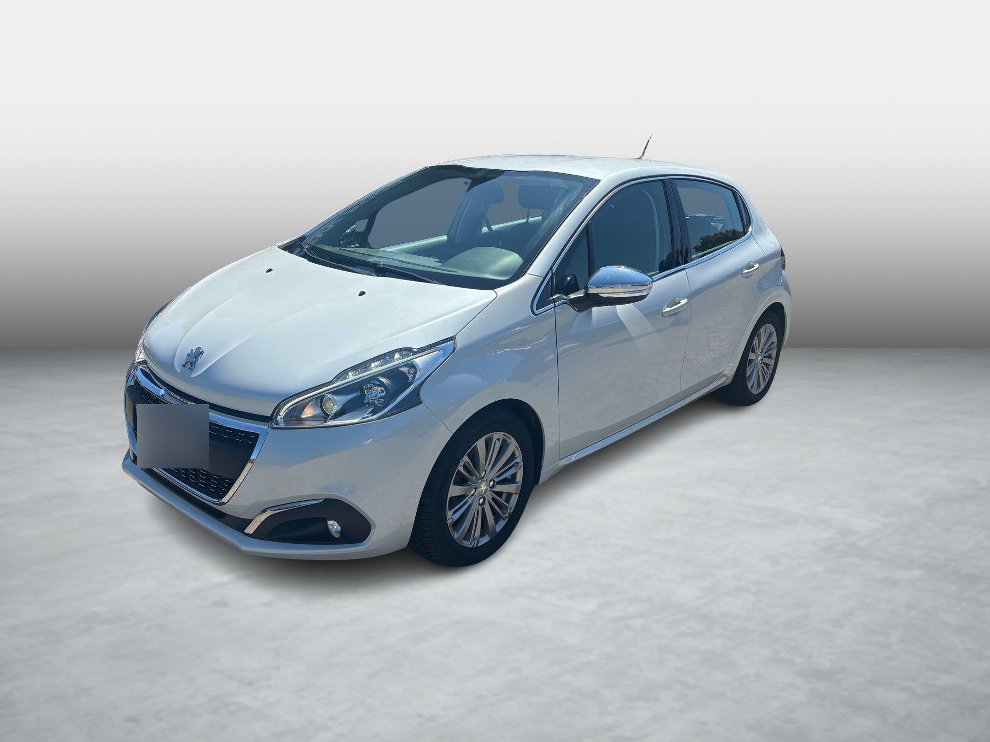 Peugeot 208 Allure 1.2 automaat CAMERA/AUTOMAAT/ALU/CLIMA, Auto's, 116 g/km, Stof, Gebruikt, Wit