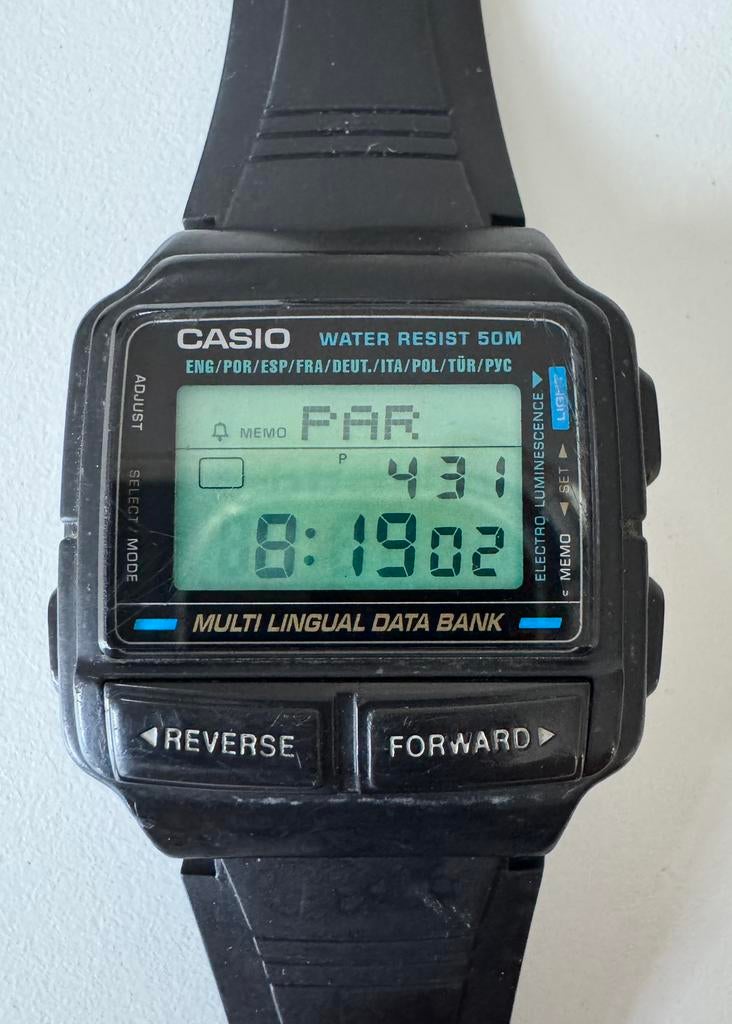 Casio DB-59 module 1252 Data Bank – Vintage, Enlèvement ou Envoi