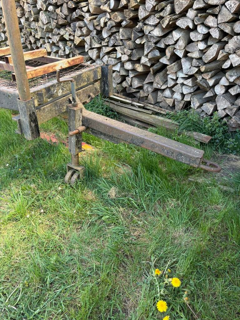 Remorque a bois 5 stere, Ophalen of Verzenden