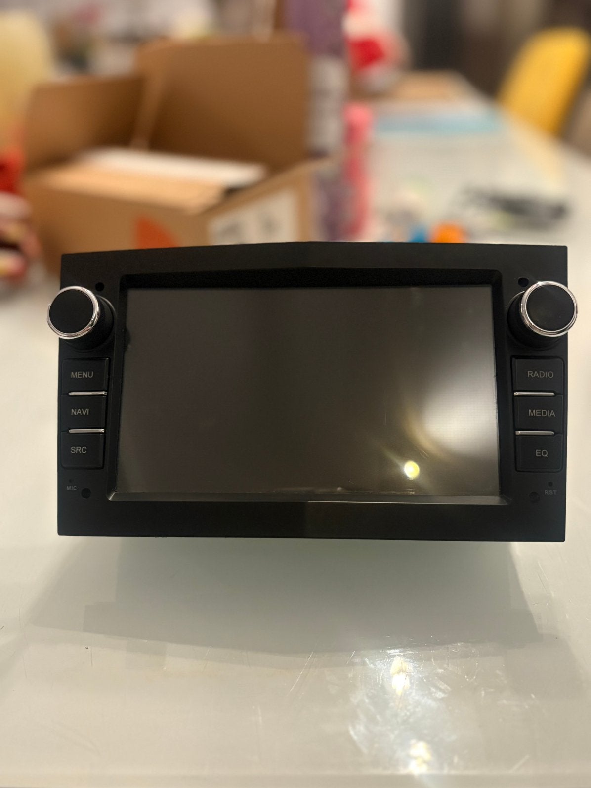 Corsa d Carplay (defect), Ophalen of Verzenden, Gebruikt