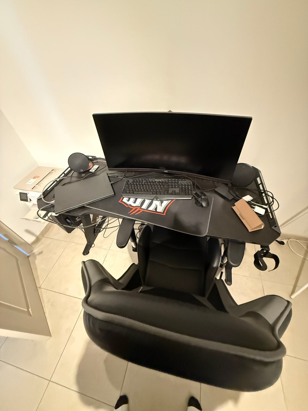 Gaming setup, Ophalen, Zo goed als nieuw