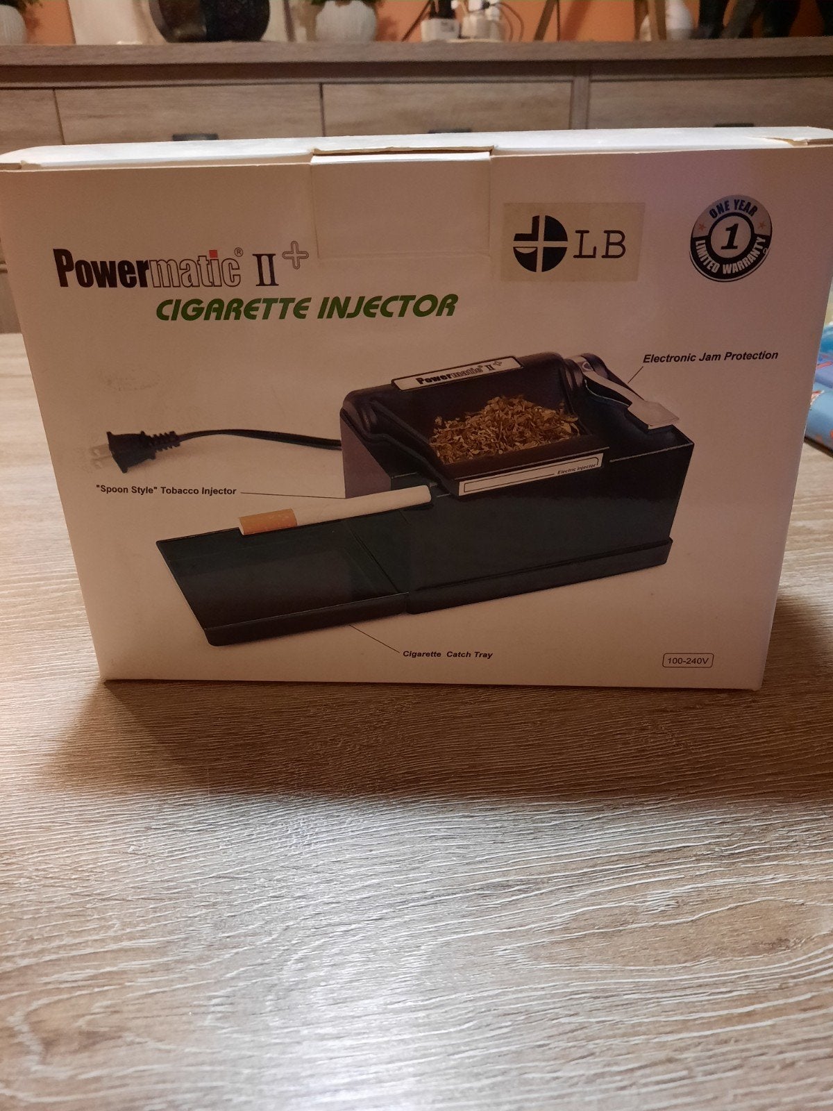 Elektrisch sigarettenmachine, Enlèvement