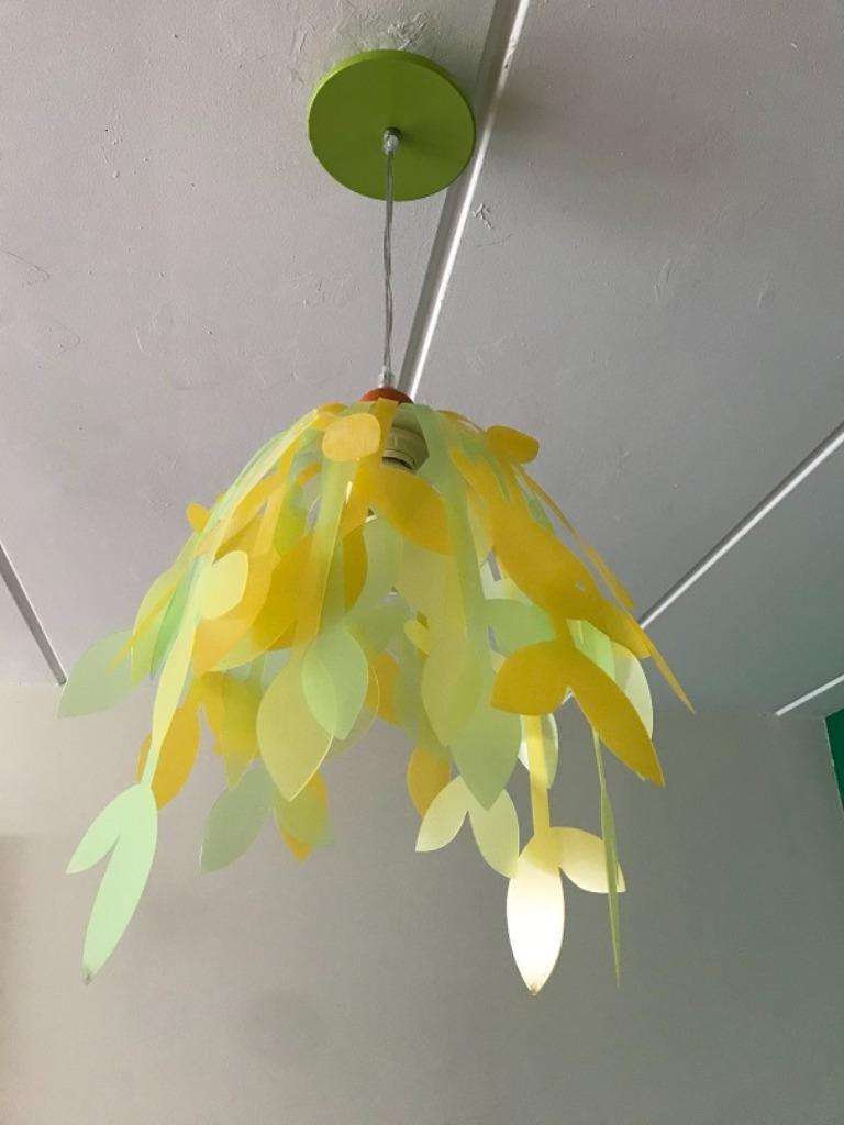 HABA Hanglamp Blatterwald 2 stuks, Maison & Meubles, Lampes | Suspensions, Comme neuf, Moins de 50 cm, Synthétique, Enlèvement ou Envoi
