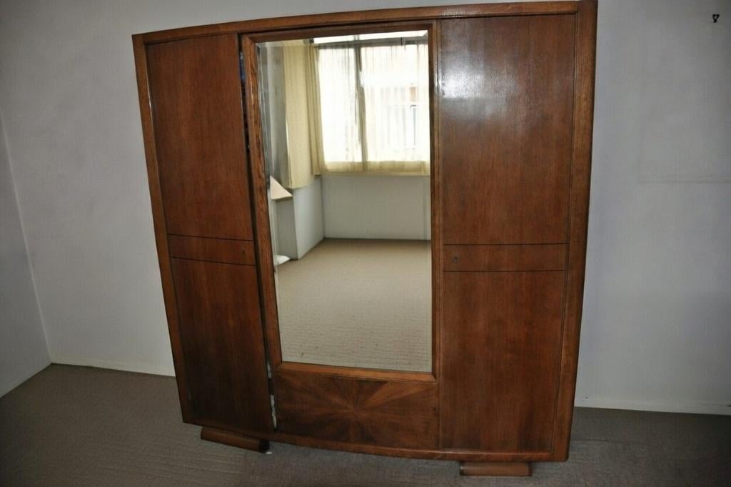 Art Deco Kleerkast met spiegel, Enlèvement