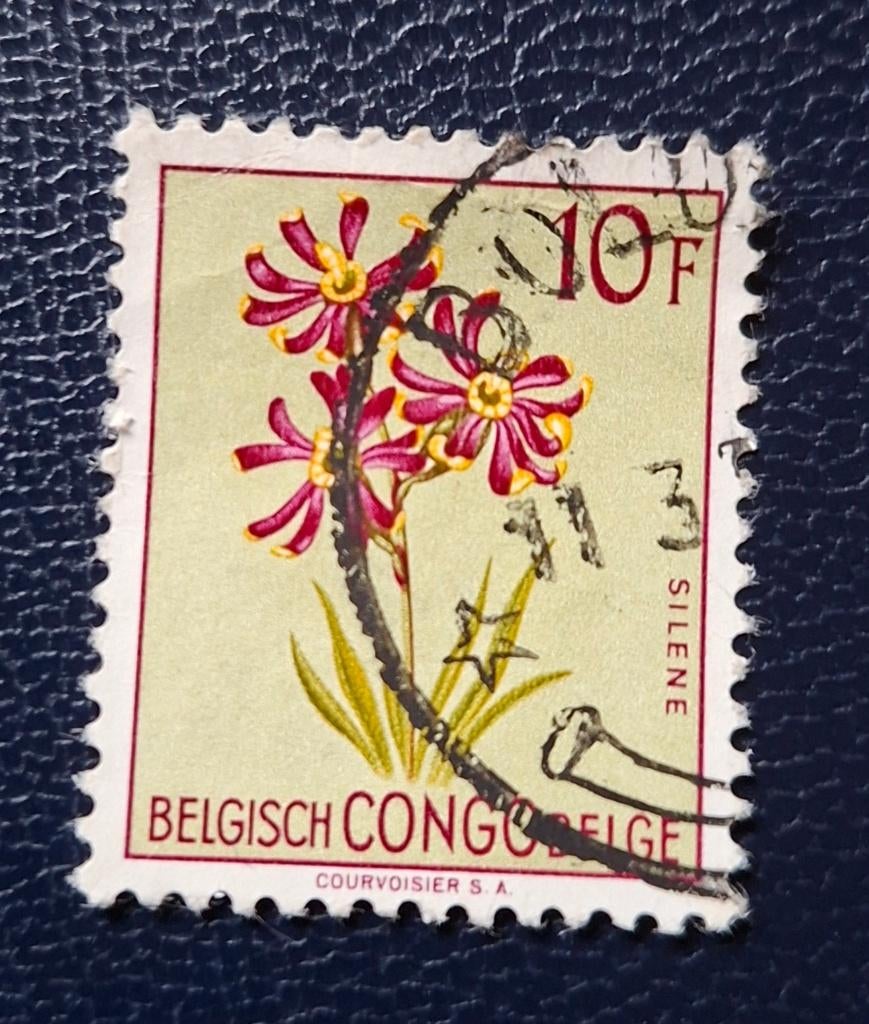 Postzegel Belgisch Congo OBP 320, Enlèvement ou Envoi, Affranchi, Oblitéré