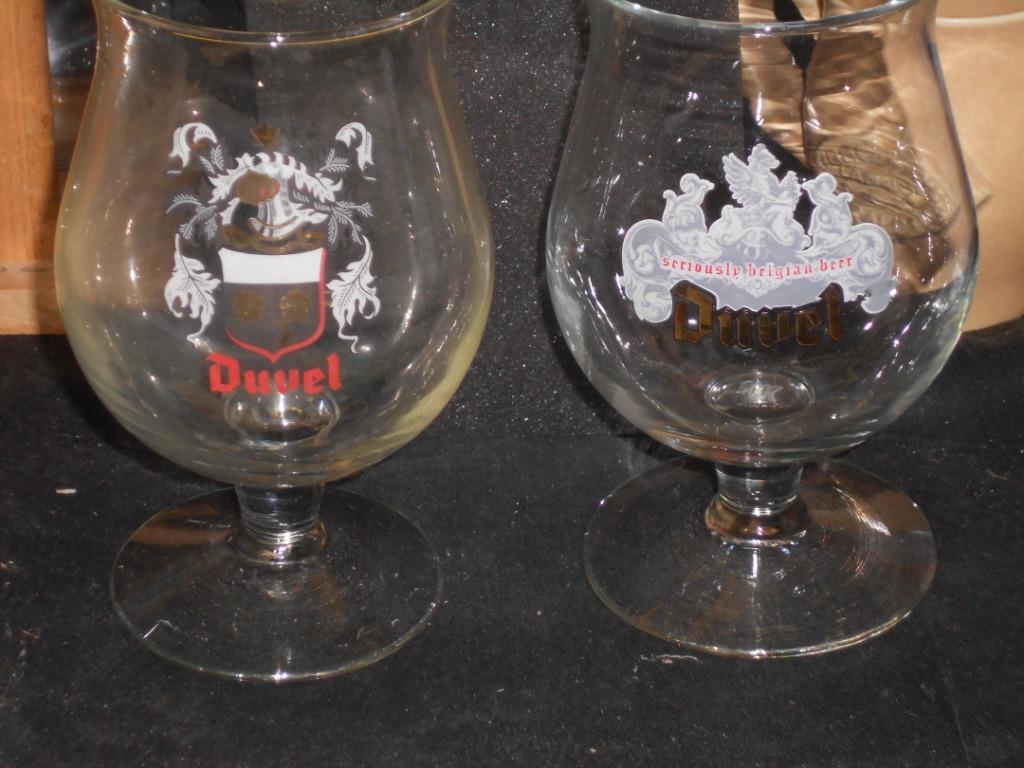 Bierglazen.Duvel.Collectie.Aigle Pils.Speciale Palm.D 62, Ophalen of Verzenden, Zo goed als nieuw, Flesje(s), Duvel