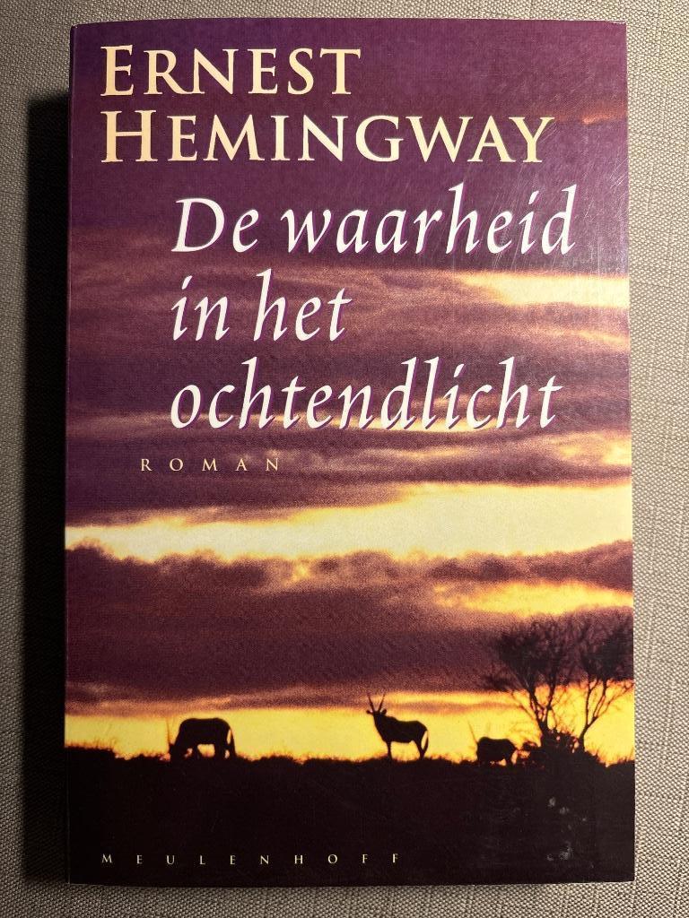 De waarheid in het ochtendlicht., Enlèvement ou Envoi, Comme neuf, Ernest HEMINGWAY, Pays-Bas