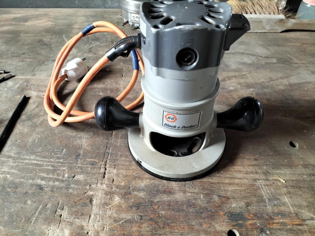 Bovenfrees black & decker, Électrique, Routeur, Black & Decker, Enlèvement