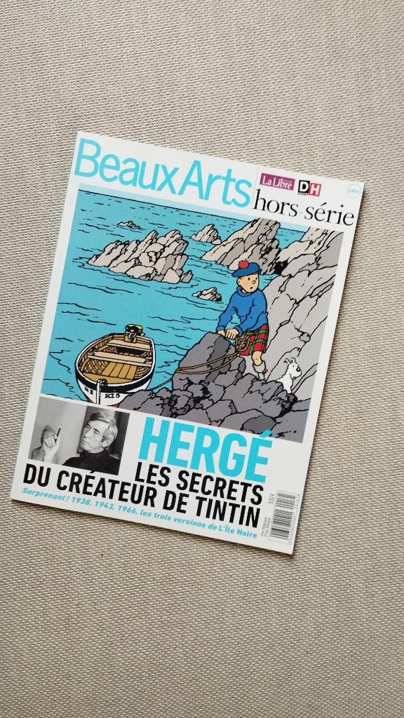 HERGE LES SECRETS DU CREATEUR DE TINTIN Beaux-Arts Magazine, Envoi, Comme neuf, Divers auteurs