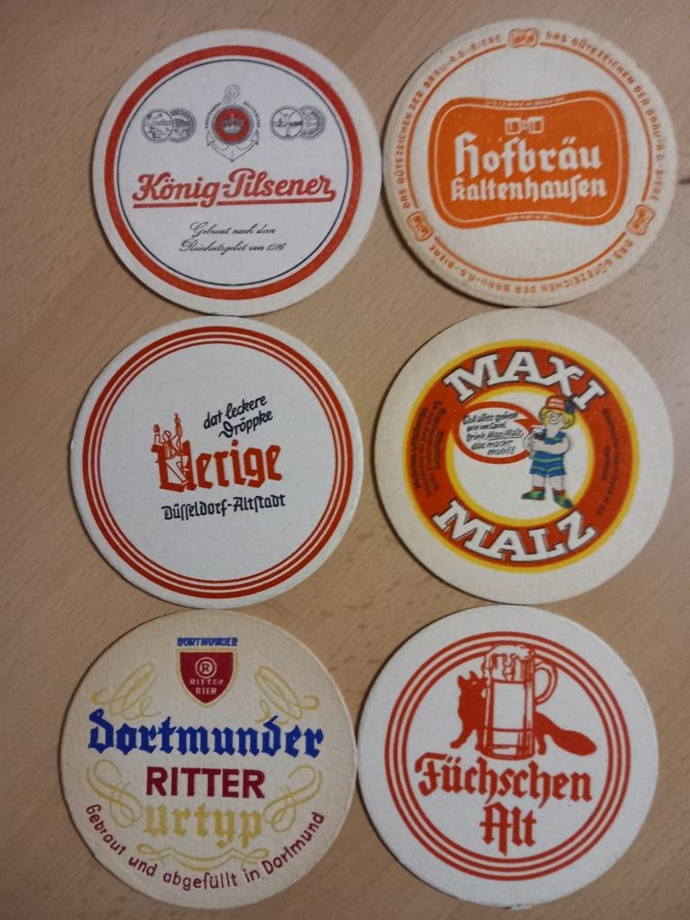 Bierviltjes Duitse brouwerijen (587), Verzamelen, Ophalen of Verzenden