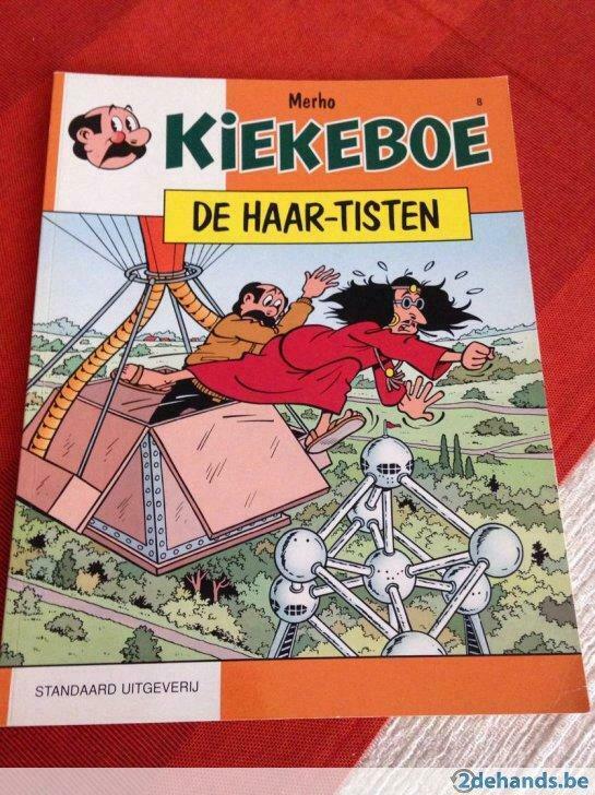 kiekeboe nr 8 de haar-tisten, Enlèvement ou Envoi, Utilisé