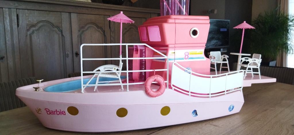 Barbieboot, Ophalen, Zo goed als nieuw