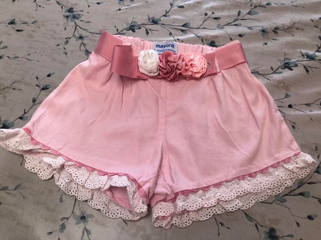 Roze short van Mayoral, maat 104, Kinderen en Baby's, Kinderkleding | Maat 104, Broek, Meisje, MAYORAL, Ophalen of Verzenden