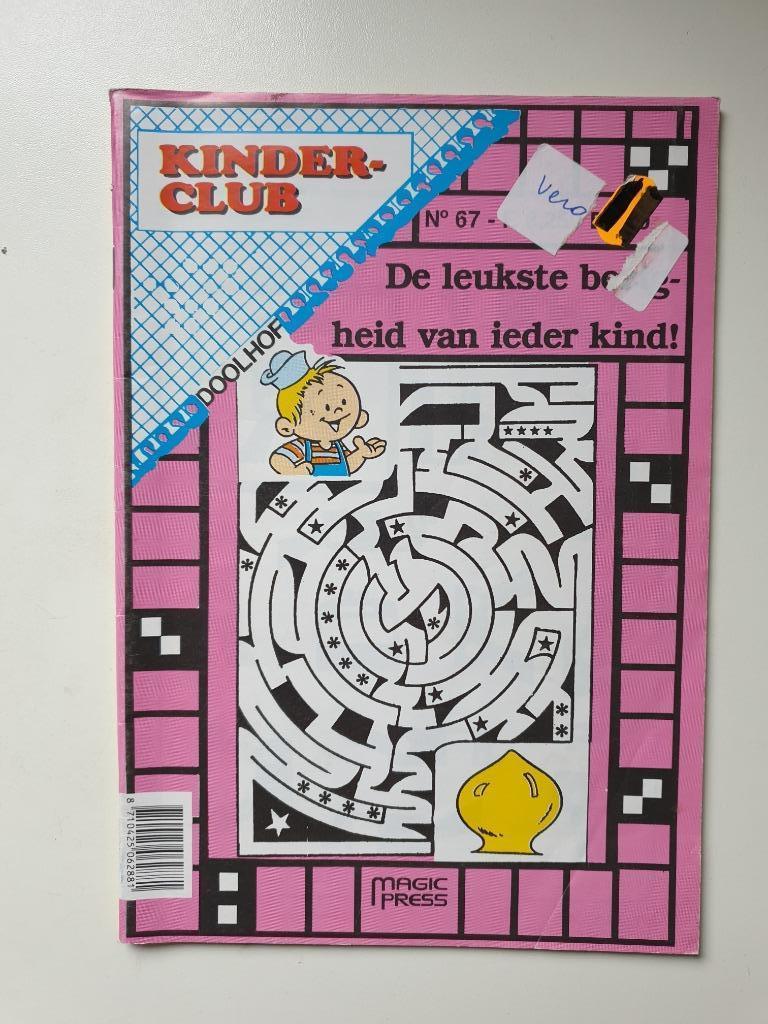 Kinderclub 35 blz puzzels, raadsels ... op 4 blz geschreven, Hobby & Loisirs créatifs, Sport cérébral & Puzzles, Enlèvement ou Envoi