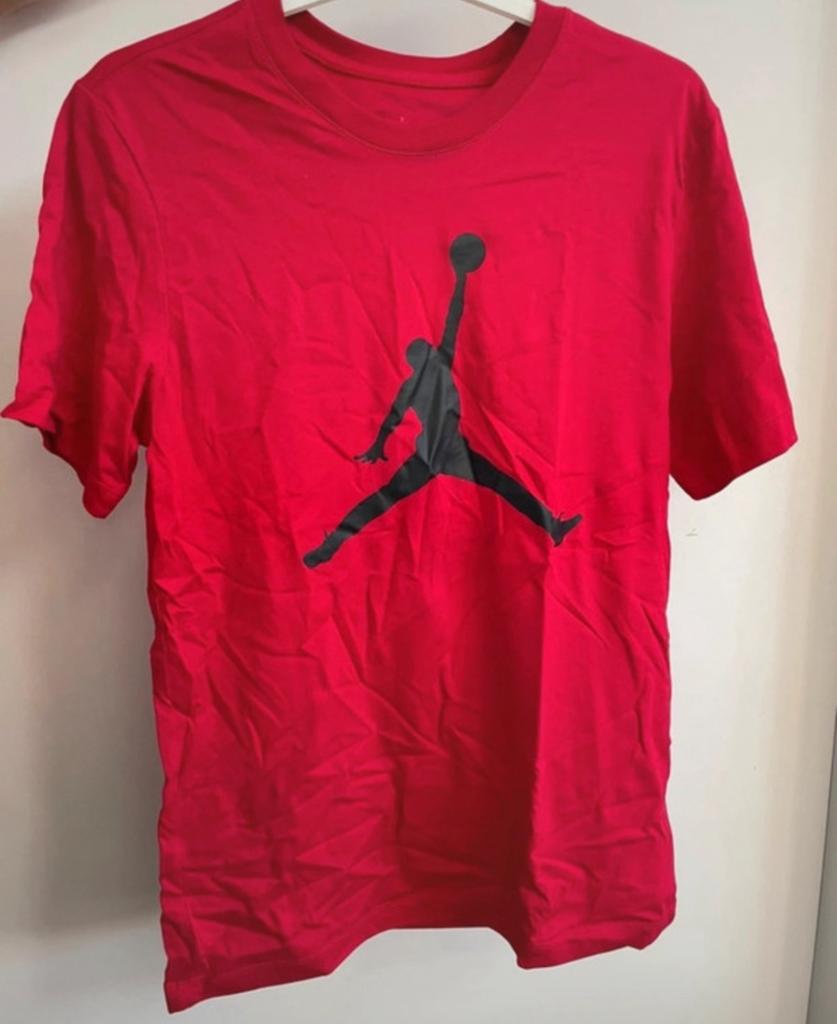Katoenen T-shirt Jordan S nike, Ophalen of Verzenden, Zo goed als nieuw, Maat 46 (S) of kleiner