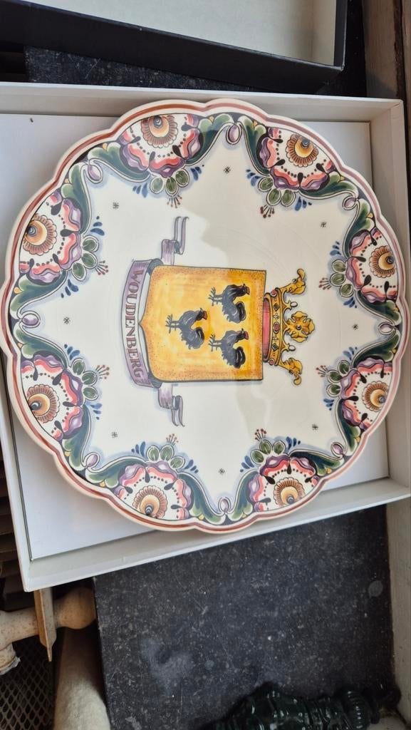 Plat en Delfts " Woudenberg", Enlèvement ou Envoi