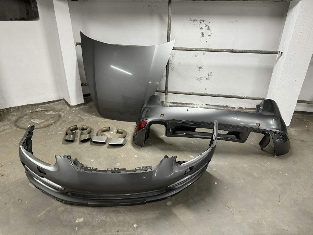 Porsche Cayenne voorbumper achterbumper motorkap uitlaten, Auto-onderdelen, Ophalen, Gebruikt, Porsche, Bumper