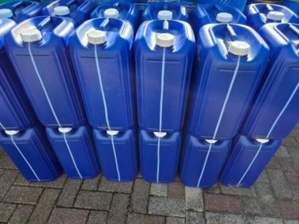 Blauwe bussen van 25 L (Tonnen,Vaten), Minder dan 75 liter, Ophalen, Zo goed als nieuw, Kunststof
