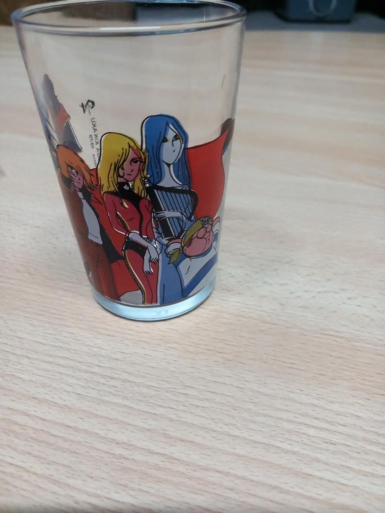 Verre de collection  vintage albator, Ophalen
