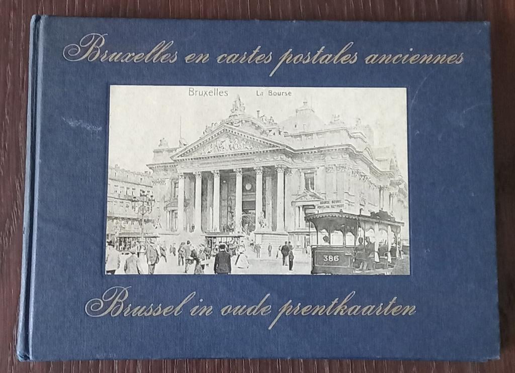 Brussel in oude prentkaarten - Bruxelles en cartes postales, Enlèvement ou Envoi, 20e siècle ou après, Comme neuf, Gustaaf Abeels