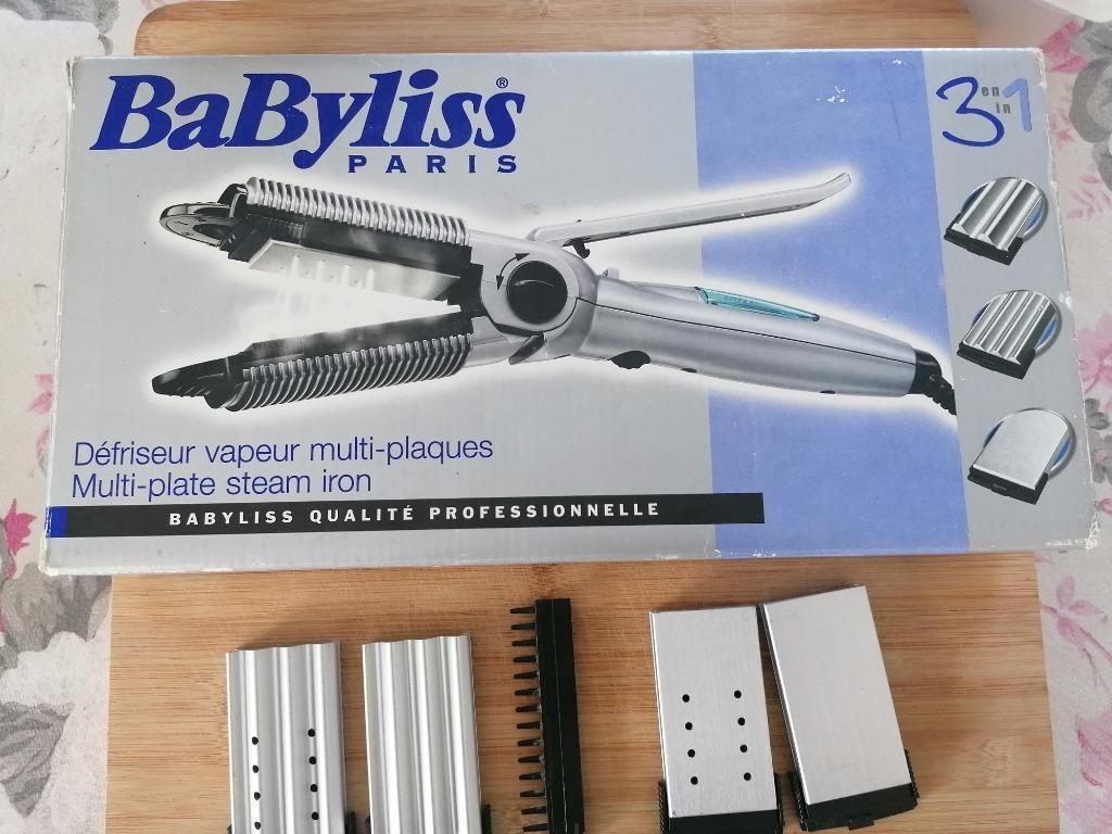 Fer à lisser multifonctionnel Babyliss comme neuf, Enlèvement ou Envoi, Comme neuf, Fer à friser ou Lisseur