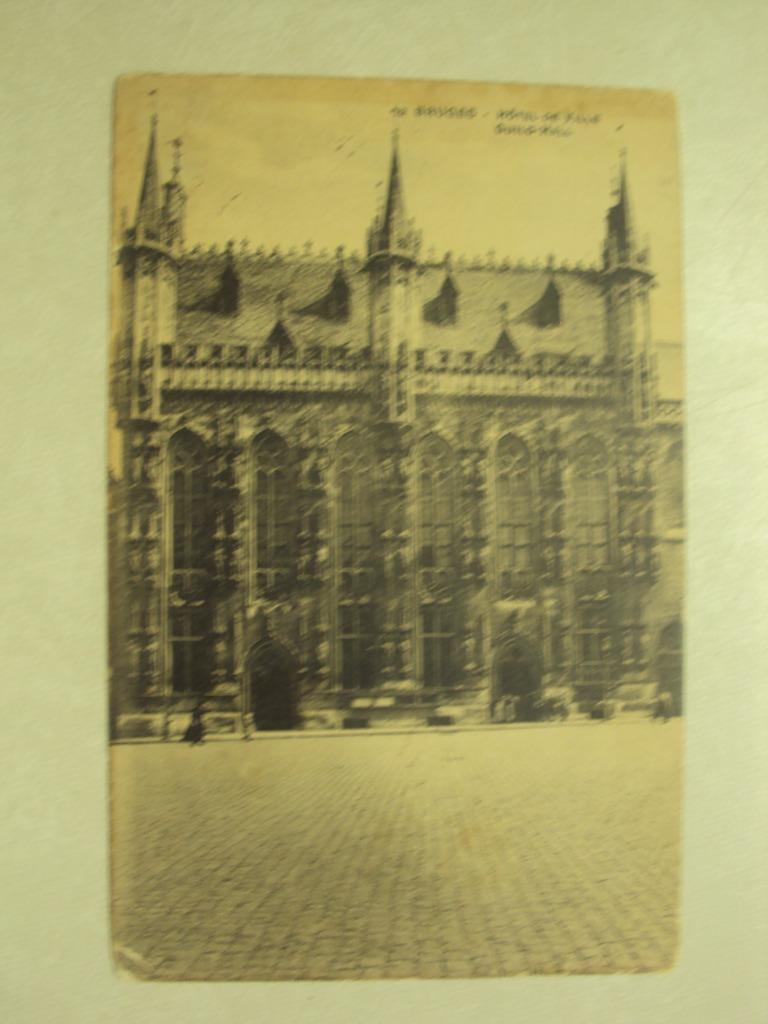52042 -  BRUGES - HOTEL DE VILLE, Envoi