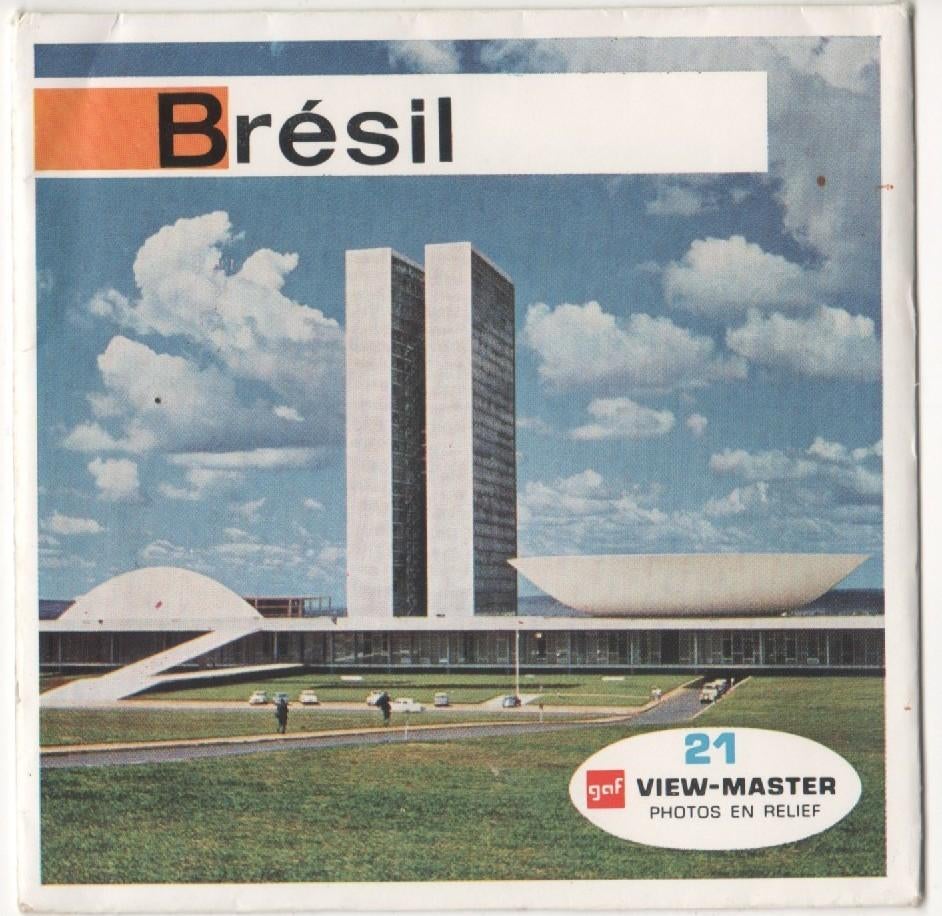 View-master Le Brésil  B 065  Livrets FR et NL, Enlèvement ou Envoi