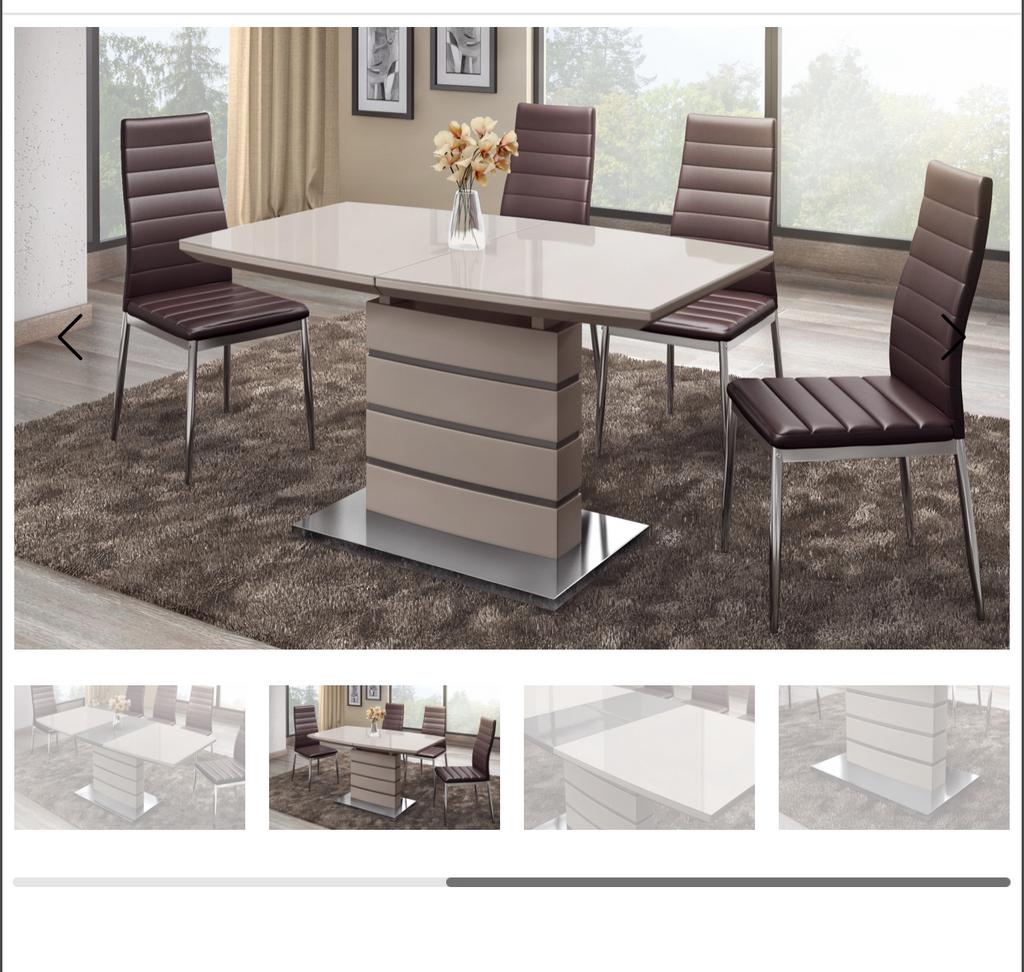 Nouvelle Table à manger moderne extensible, Enlèvement, Neuf, Chêne