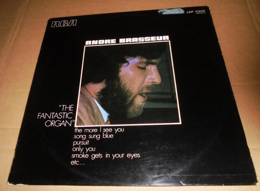 ANDRE BRASSEUR - THE FANTASTIC ORGAN - LP - 1973 - GERMANY -, Enlèvement ou Envoi, Utilisé, 12 pouces