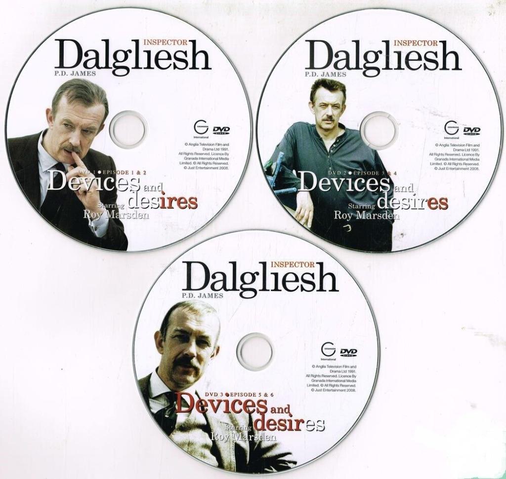 Inspecteur Dalgliesh - Coffret Appareils et désirs - 3 DVD, Tous les âges, Enlèvement ou Envoi, Comme neuf, Détective et Thriller