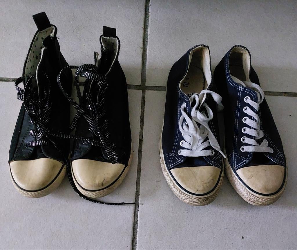 Basket 36 l'autre père 37 Le 2 paire de baskets 3€, Enlèvement, Comme neuf