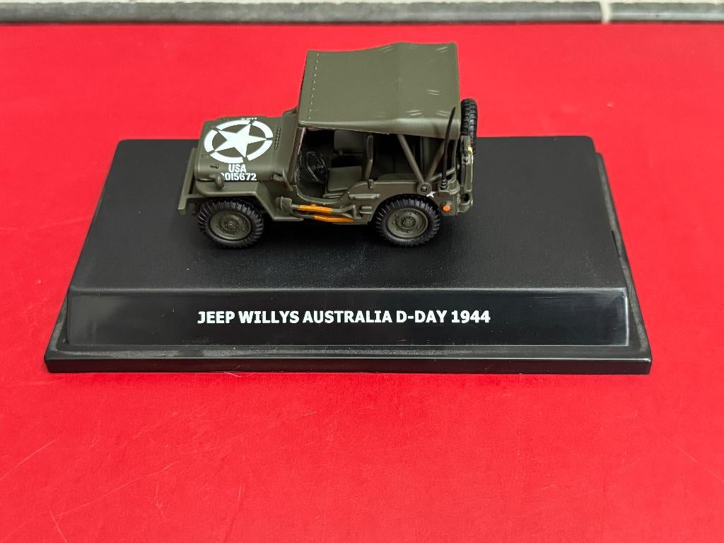 JEEP AUSTRALIA D-DAY 1944 (échelle 1/43), Envoi, Comme neuf, Voiture